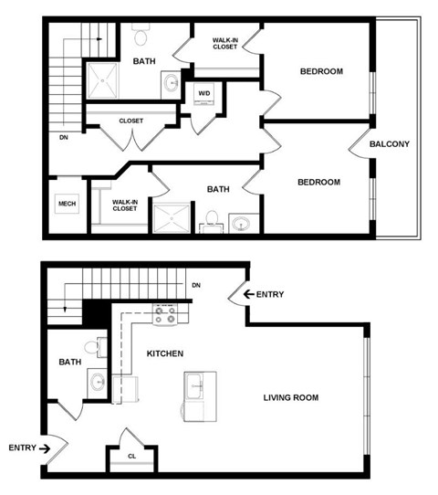 Trellis House T1 floor plan